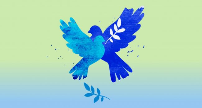 ειρήνη και ανθρωπιστική στήριξη στην Ουκρανία