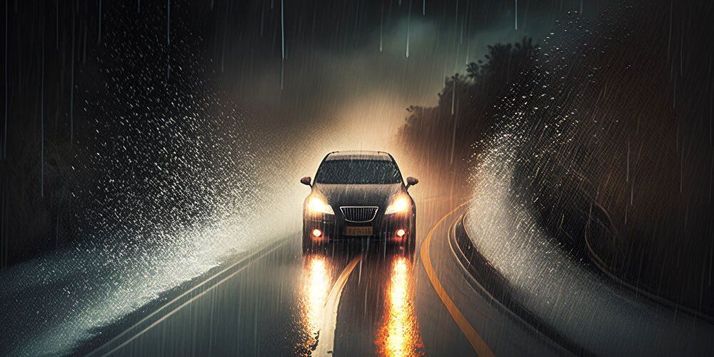 οδήγηση στην βροχή 8 tips